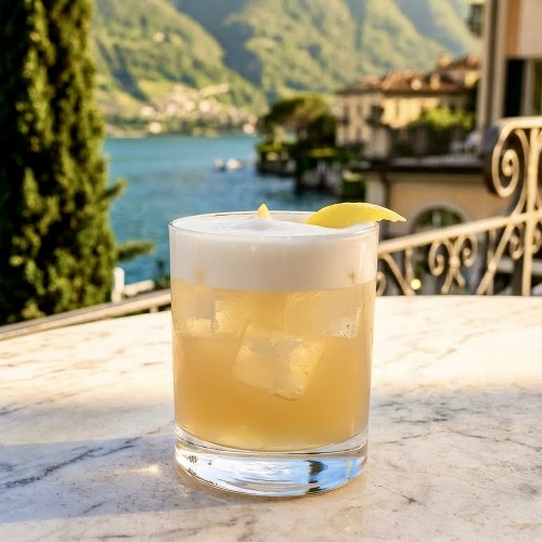 杏仁酸鸡尾酒(Amaretto Sour)食谱
